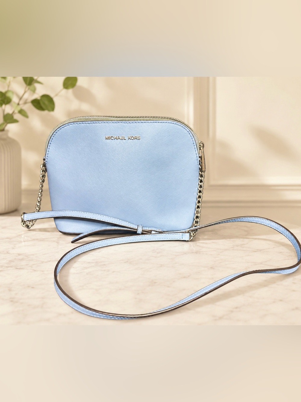 MICHAEL Michael Kors Light Blue Crossbody Bag